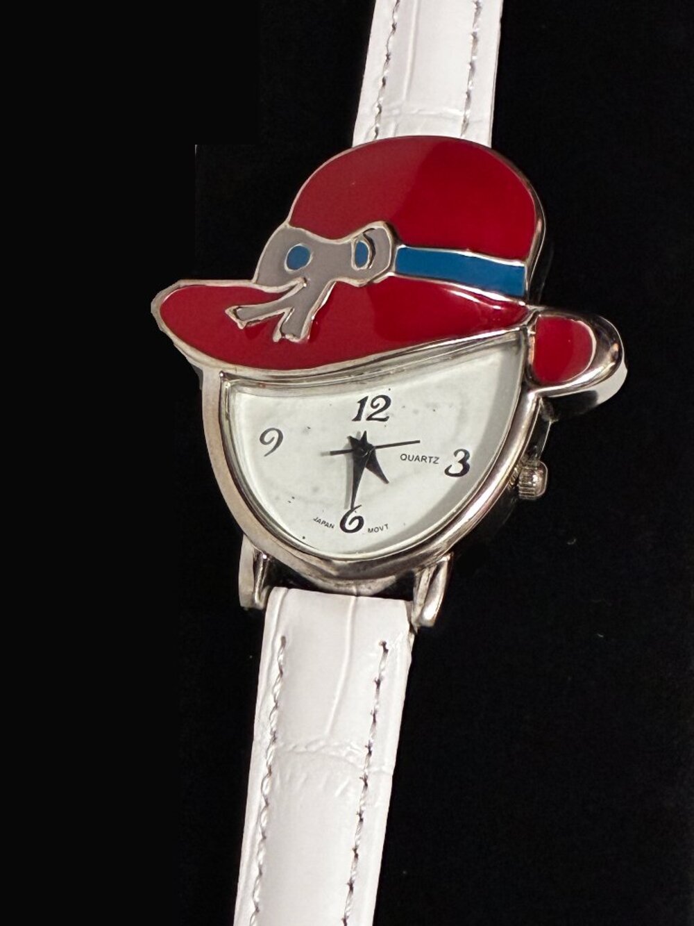Red Hat Society Ladies Watch w/New Leather Band
